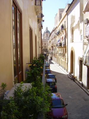 Uitzicht vanuit Abita Appartamenti in Trapani
