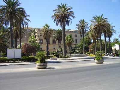 Fontana del Tritone in Trapani
