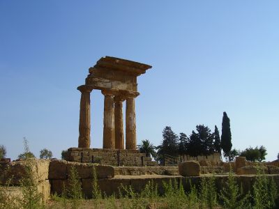 Valle dei Templi in Agrigento
Tempio di Castore e Polluce o dei Dioscuri
