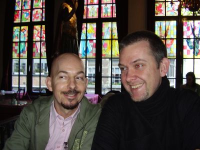 Bastiaan & Ronald In Antwerp, January 2006
