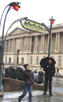 Ronald In Paris, February 2006
